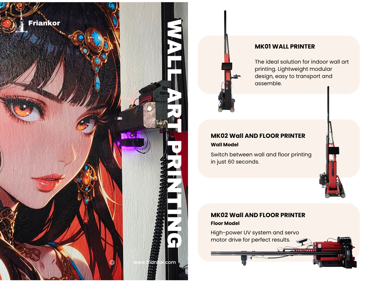 Friankor Reinvents Wall Printing with New Innovative Lineup