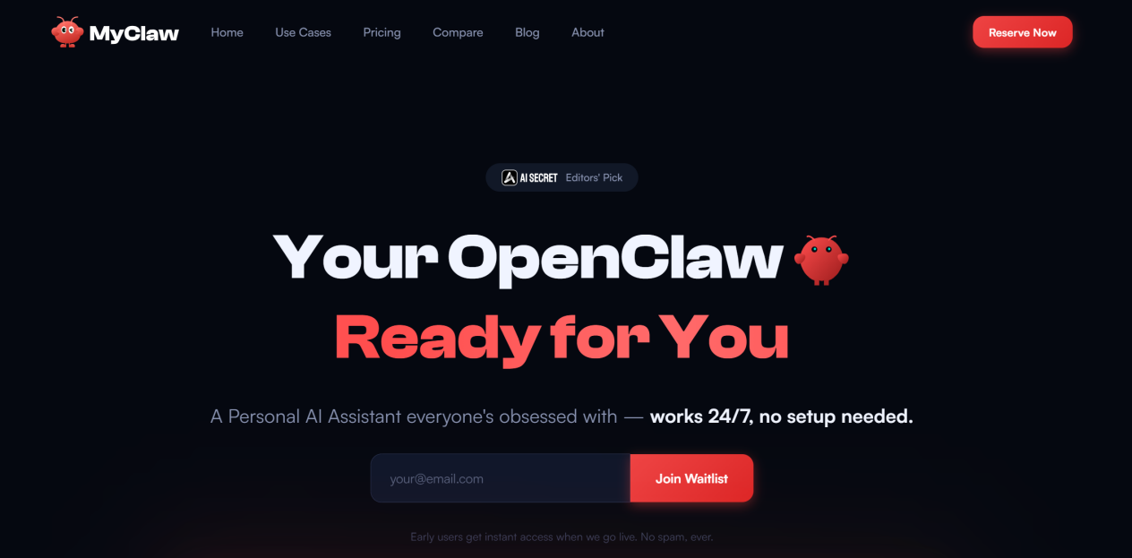 MyClaw.ai Launches the World’s First One-click Deployment OpenClaw(Clawdbot/Moltbot) Platform, Bringing Real “Jarvis” to the Mass Market